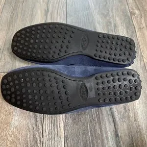 Tod’s Lanccetto City Gommino Men’s Suede Navy Loafers Tod main image 3